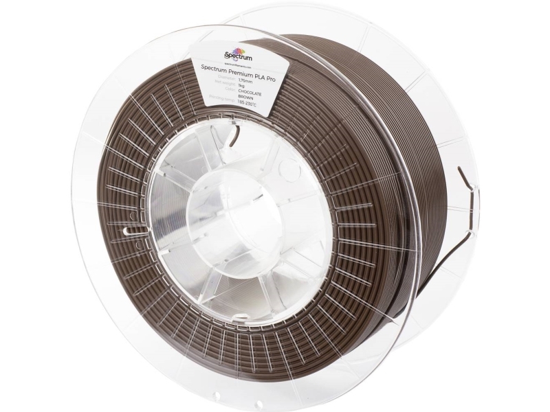 Spectrum Filaments 80420 Pla Pro Filament Pla Pro Slagfast 1.75 Mm 1000 G Chocolate Brown, Brun 1 Stk