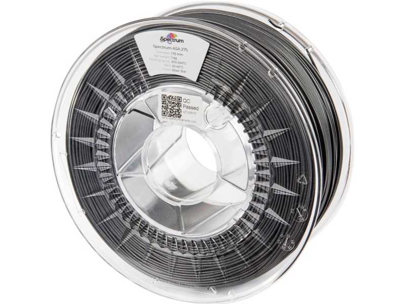 Spectrum 3D-Filament Asa 275 175Mm Silver Star Silber 1Kg