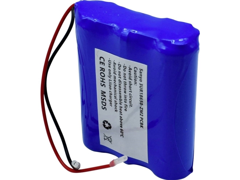 Sanyo 3/UR18650-ZM2 PCBK Special-batteri 18650 Kabel Litium 11.1 V 2420 mAh 1 stk | EL Artiklar - Batteri - Övriga batterier | GameStuff