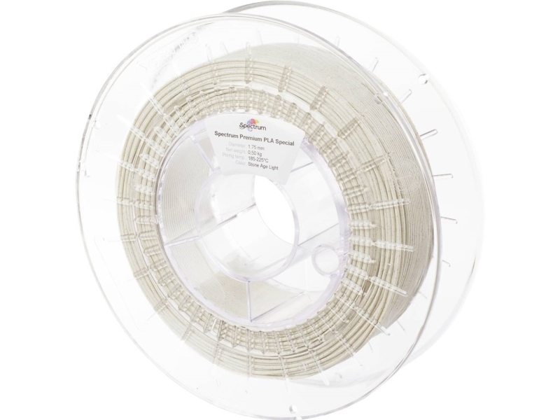 Spectrum Filaments 80166 Pla Stone Stone Age Light Stein-Pla-Filament 1,75 Mm 500 Kg Stonefil 1 Stk