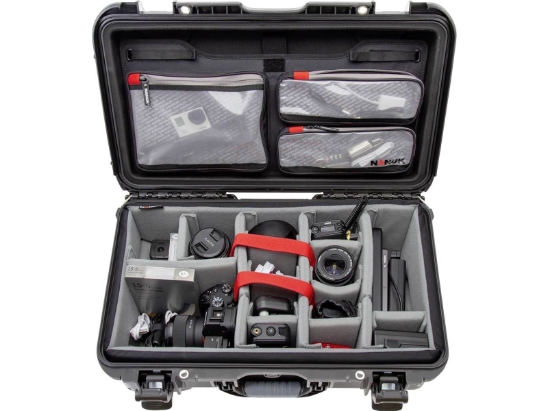NANUK Transportkuffert Mod. 935 (L x B x H) 521 x 521 x 191 mm Militærgrøn 935S-060OL-0A0