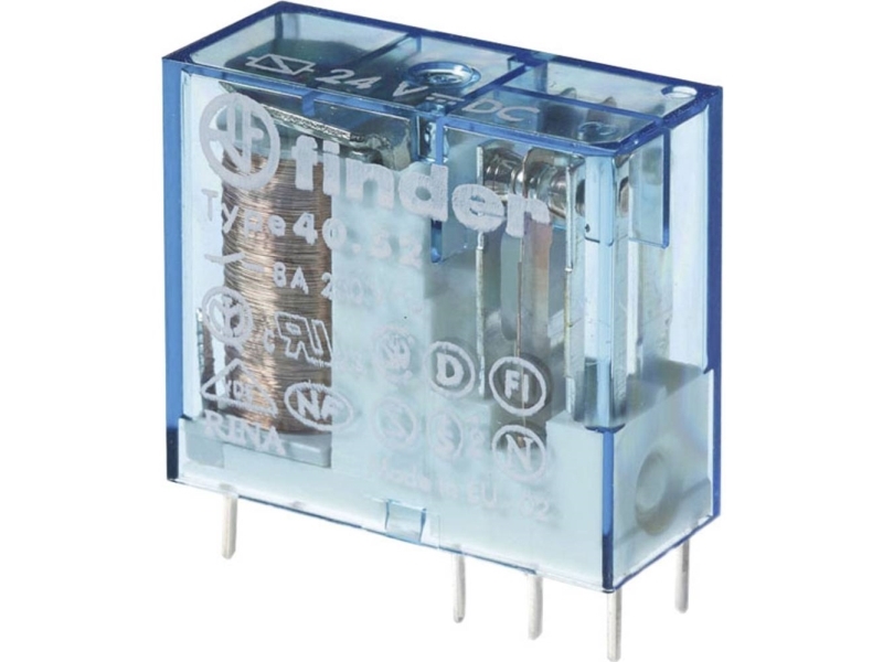 Finder 40.52.9.028.0000 Druckrelais 4 V/Dc 8 A 2 X Schalter 1 Stück