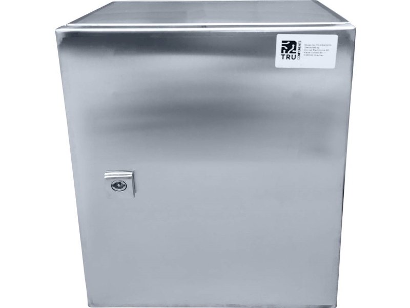 Tru Components Tc-Ss403020 Elektro-Schrank 300 X 400 X 200 Edelstahl Hellgrau 1 Stk