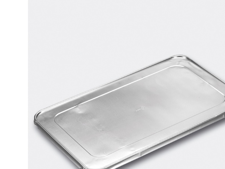 Låg T/Gastrobakke, Plus Pack, 1/2Gn Rektangulær,325X265x16mm Aluminium, Aluminium, Pakke A 10 Stk Fø