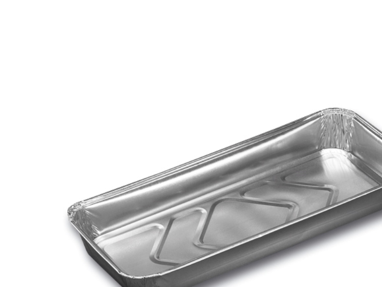 Folienschale, Plus Pack, 1-Fach Rechteckig 653 Ml, 258X116x28 Mm Aluminium, Pack A