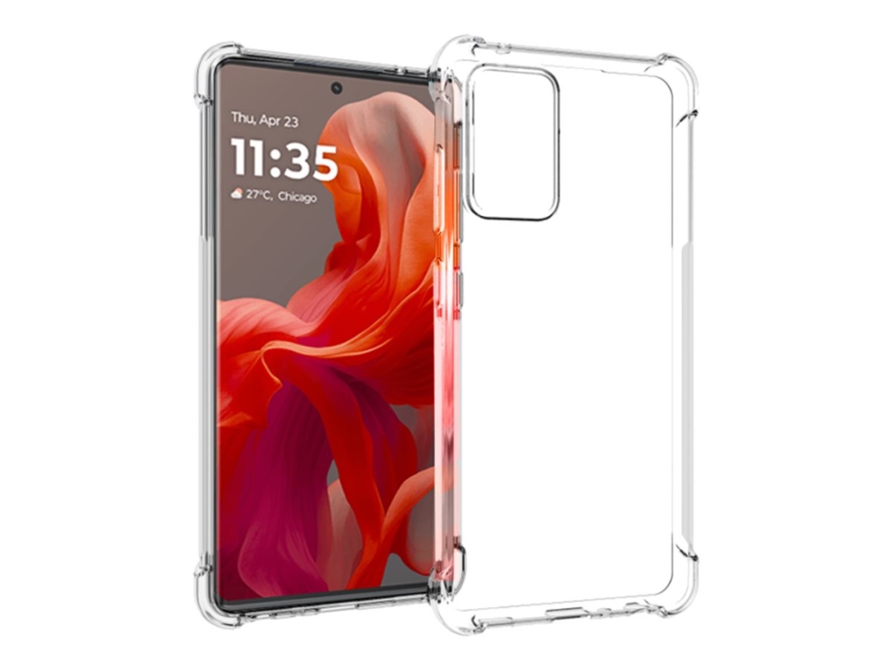 Insmat - Bagsidecover Til Mobiltelefon - Termoplastisk Polyuretan (Tpu) - For Motorola Moto G85