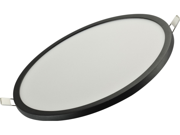Azzardo Slim Deckenleuchte Schwarz Led-Plafond Az4164