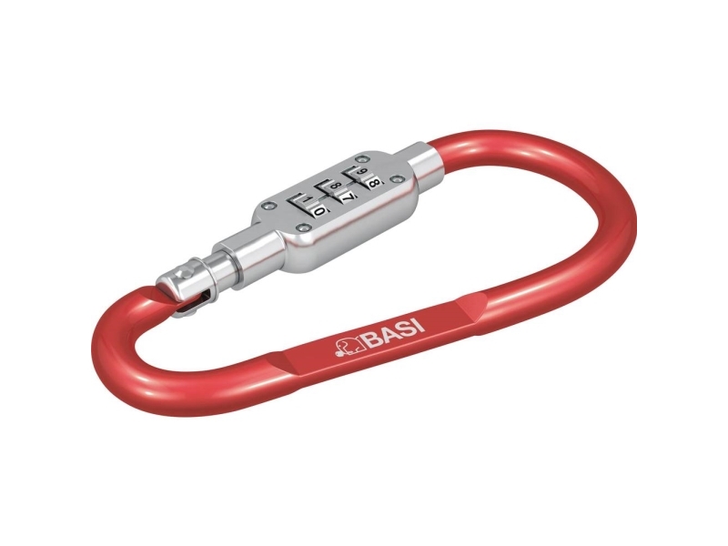 Basi 0006-0104-1400 Karabiinit, vyönauhat (Ø x L) 6 mm x 95 mm