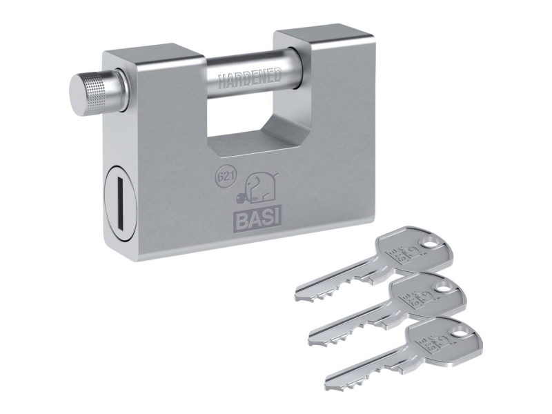 Basi 6210-9000 Vorhängeschloss 94 Mm Verschiedene Schlüsselschloss
