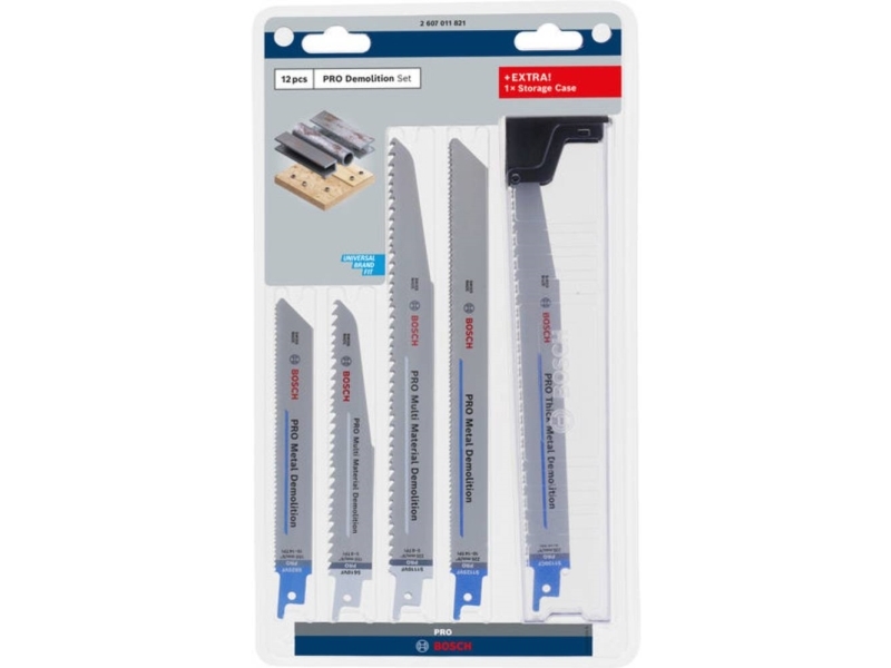 Bosch Sabelsavklinge Pro Demolition 12-Delt.