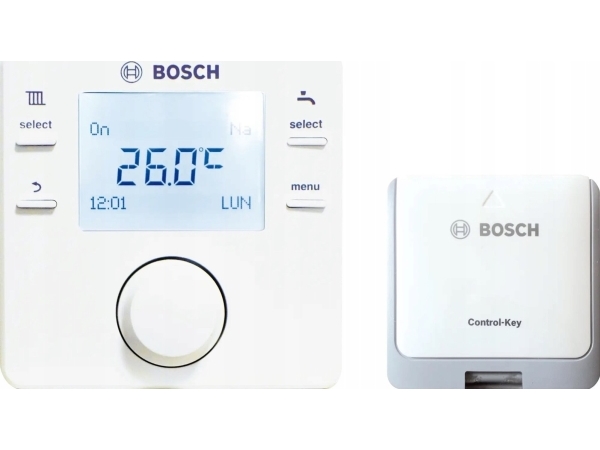 Bosch Kcr 110 Rf Set Für Drahtlose Reglerung Cr110rf Und Control-Key K10rf Modul Für Funkkommunikation (868 Mhz) Zwischen Kessel Und Cr110rf