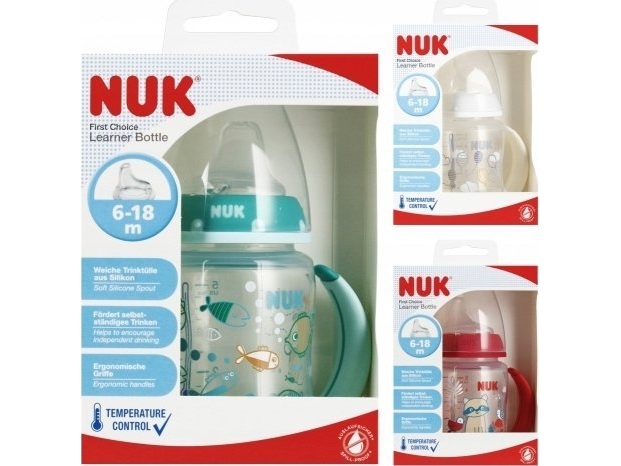 NUK NUK babyflaske PP 150 ml 6-18 FC 10215335 1/6