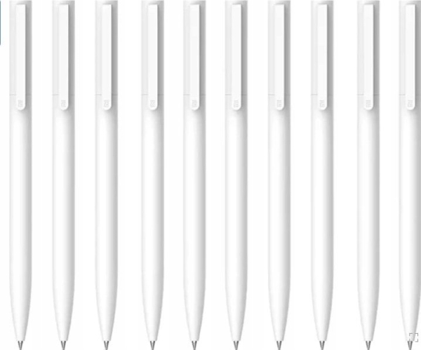 Xiaomi MI - Kulspetspenna - svart - pigmentbläck - 0.5 mm - indragbar (paket om 10) | Skrivare - Bläck, toner & förbrukningsvaror - Bläck | GameStuff