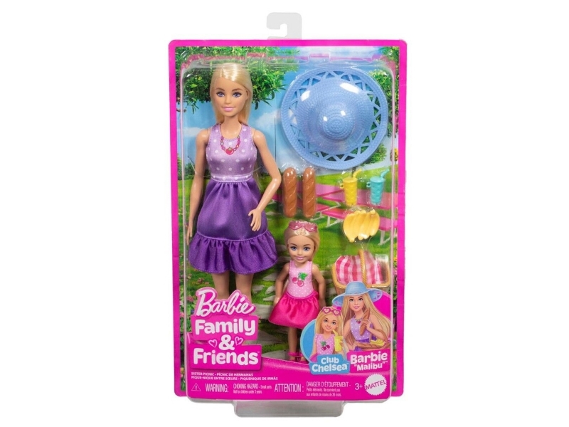 Barbie Malibu &Amp Chelsea Core Puppen