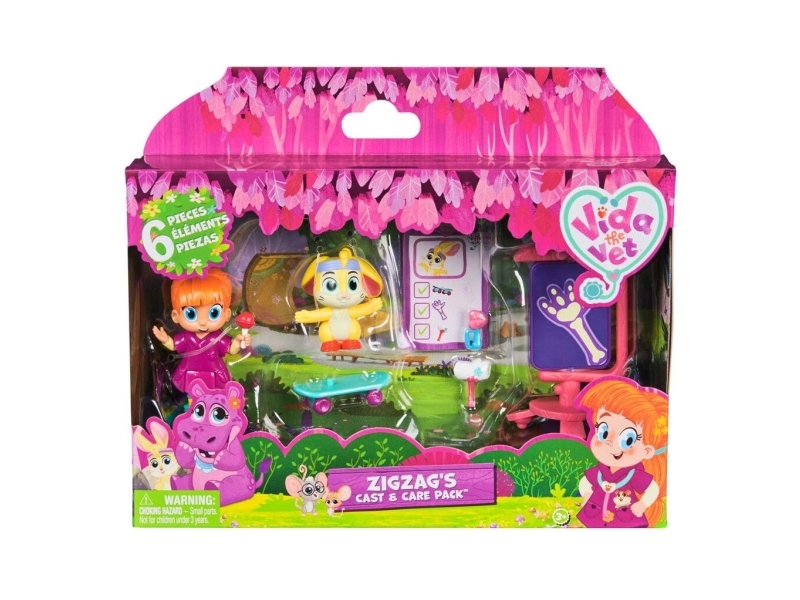 Vida The Vet Figure Story Pack 7 5 Cm Vida&zigzag