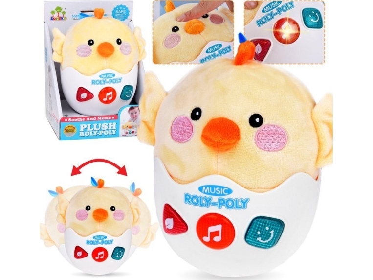 Yokomisiad Spilledåse Kylling op til 12 vuggeviser lyd lys i melodi ZA5196
