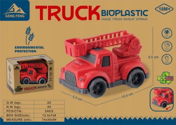 1POINT EKO Brandkårens fordon | Leksaker - Bilar och andra fordon - Akutbilar | GameStuff