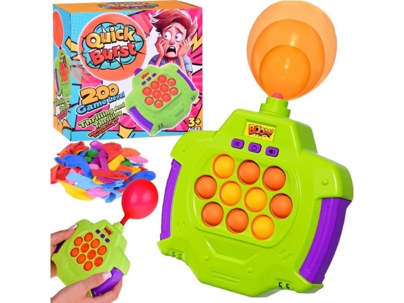 Jokomisiada uppblåsbar godisboll/gelébubbles snabbserie med pump GR0698 | N - A | GameStuff