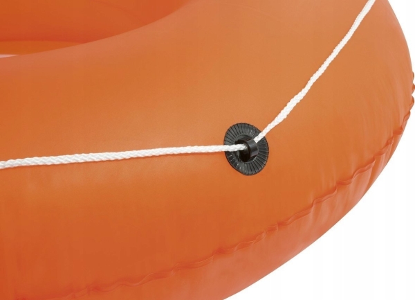 Bestway oppustelig svømme-ring til børn 12+ og voksne orange BESTWAY 119 cm + bugserline