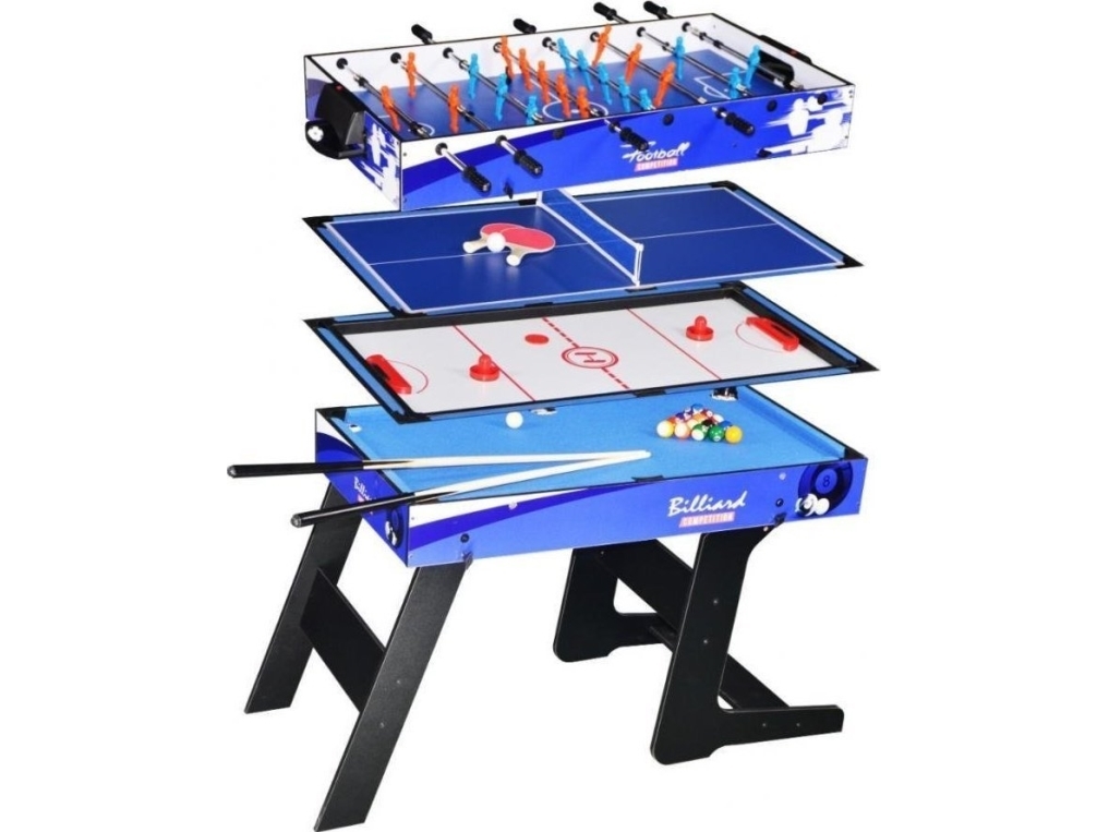 Ramiz kokoontaitettava pelipöytä 4-in-1