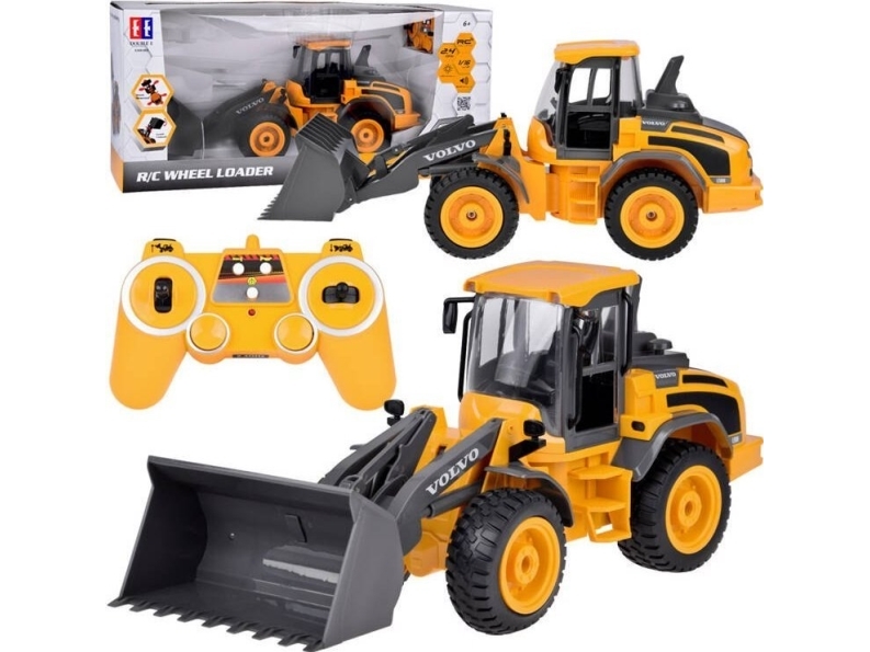 Jokomisiada fjernstyret skubber VOLVO 1:16 RC0690 med bevægelse + lys + lyd