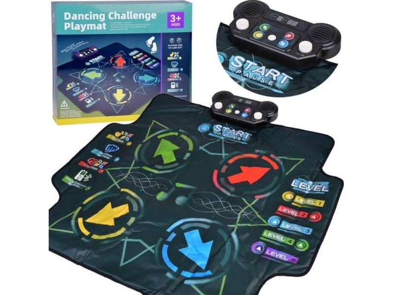 Yokomisiad Suuri lasten tanssimatto Fun Play Dancing in One ZA5337