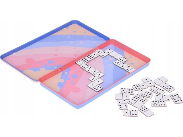 Jokomisiada Domino magnetisk mini rejsespil til børn og voksne GR0675