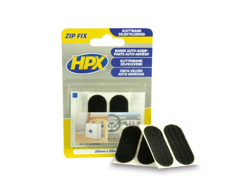 HPX zip fix velcropads