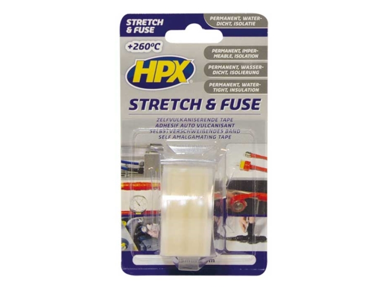 HPX stretch og fuse - klar 25mm x 3 m