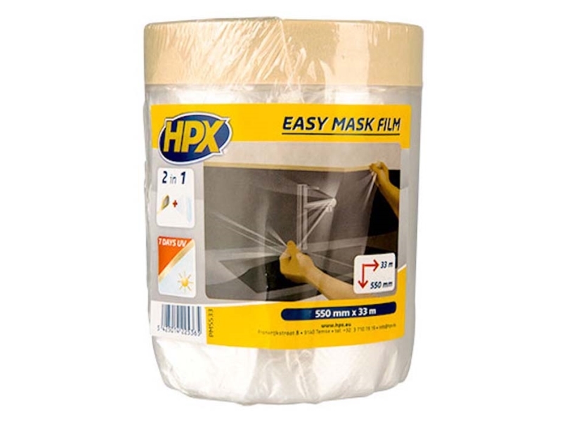 HPX afdækningsfilm 550mm x 33m