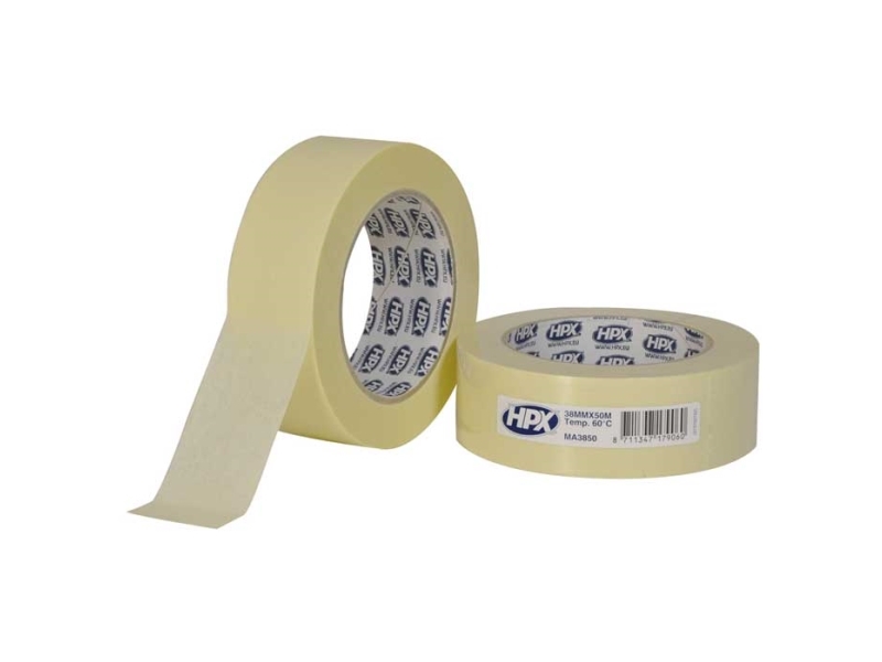 HPX afdækningstape op til 60 grader - 38mmx50m