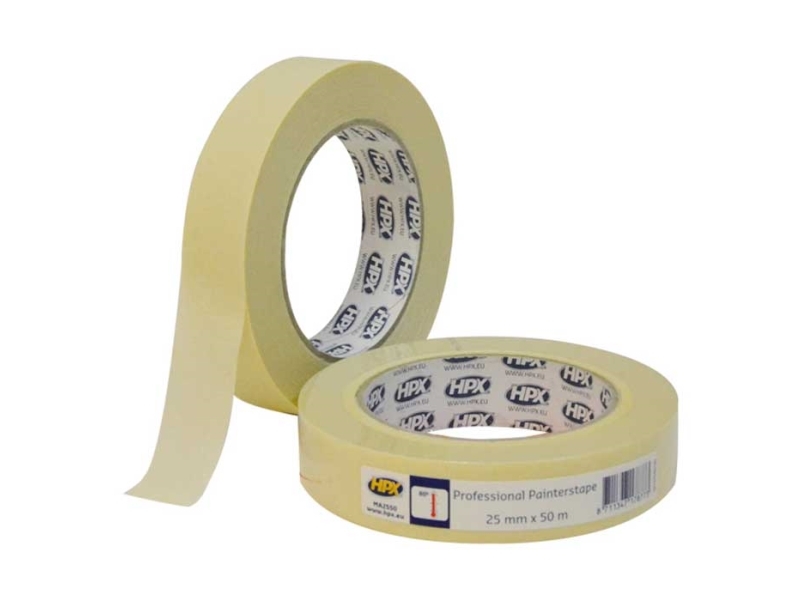 HPX afdækningstape op til 60 grader - 25mmx50m