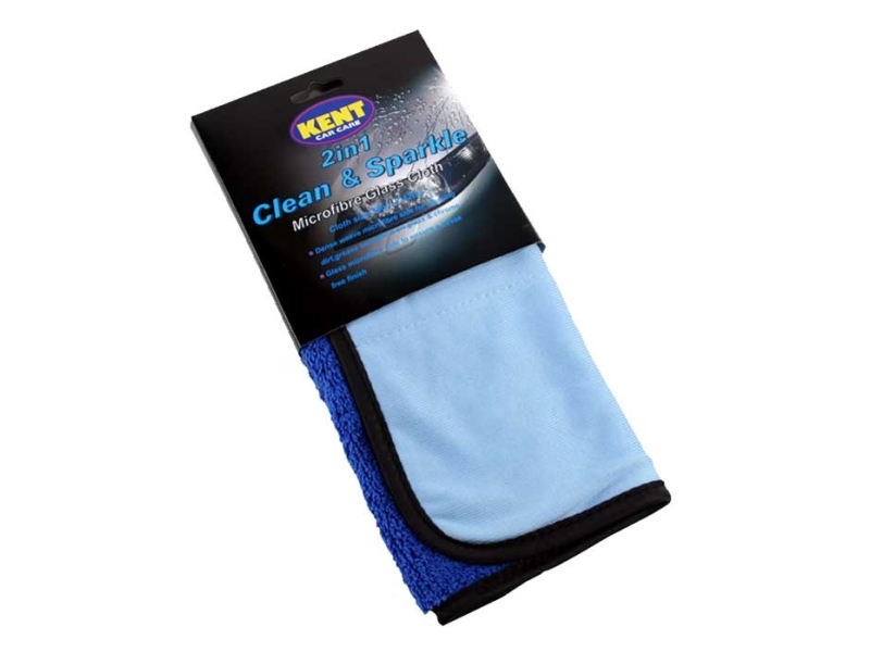 Kent 2-i-1 mikrofiber klud 38 x 42 cm