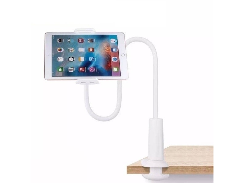 Awei 4" - 10.5" Long Arm Desk Holder (X3) Baltas