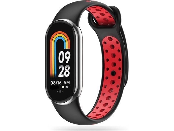 Smartband Tech-Protect Tech-Protect Softband Xiaomi Smart Band 8 / 8 Nfc Black/Red