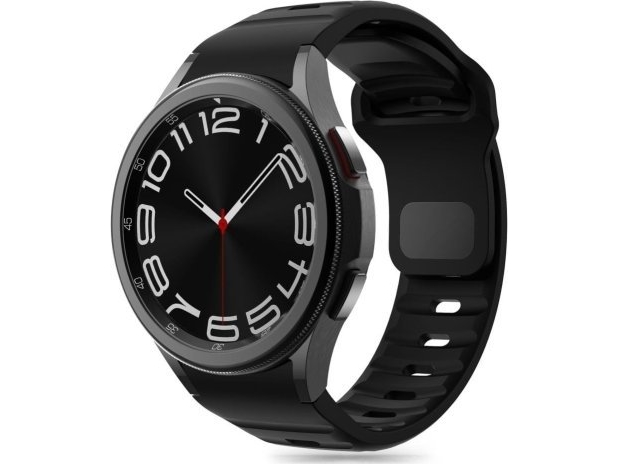 Tech Protect Pasek Tech Protect Silicone Line Samsung Galaxy Watch 4/5/5 Pro/6/7/fe Black