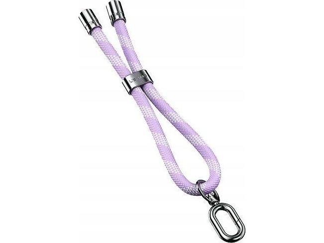 Dėklas Usams Universali Virvelė Telefonui 34Cm Balta Ir-Rožinis/Baltas-Lilac Zb317gs02 (Us-Zb317)