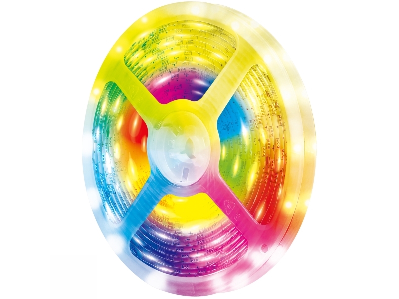 LogiLink WiFi Smart RGB multicolor Light Strip, 5m, Tuya compatible | Datortillbehör - Nätverk - HomePlug/Powerline | GameStuff