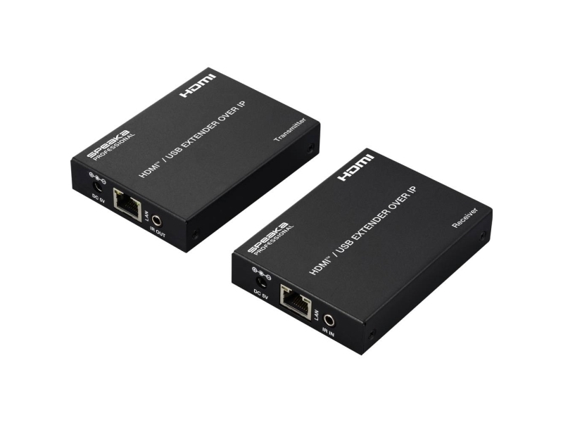 Speaka Professional Sp-Hde-350 Hdmi Hdmi Extender Über Netzwerkkabel Rj45