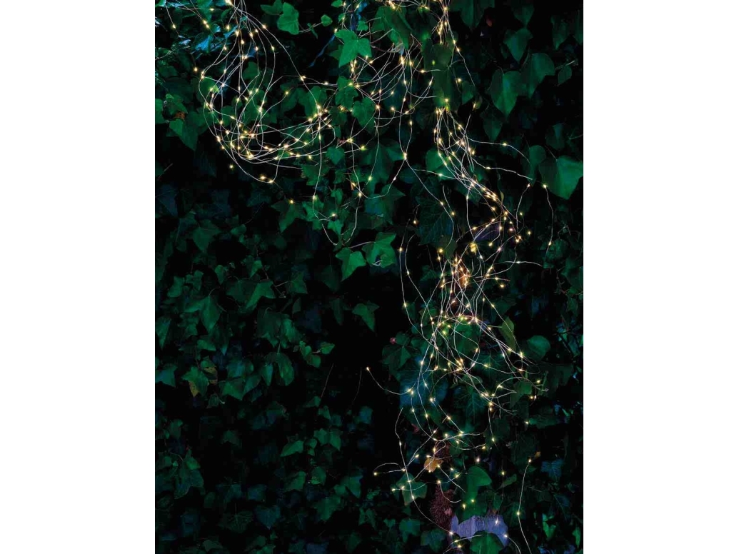 Sirius Knirke Ljuskedja 500 LED - Klar/Grön | Julen - Belysning för utomhusbruk - Lätta kedjor | GameStuff
