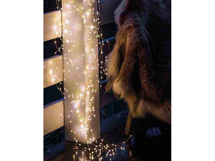 Sirius Knirke Ljuskedja 350 LED - Klar/Grön | Julen - Belysning för utomhusbruk - Lätta kedjor | GameStuff