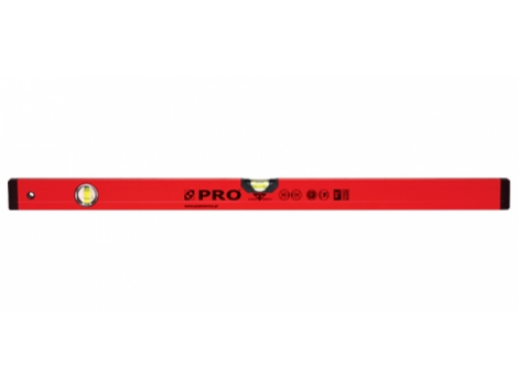 Pro Malet Vaterpas Med Indikatorer Og Magneter Pro600 60Cm 3-01-01-A3-060