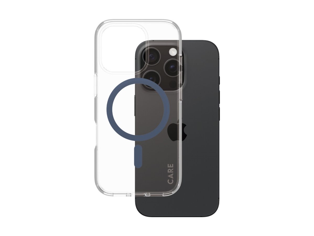 Care By Panzerglass Flagship Case Transparent Urban Combat W. Blue Magsafe Iphone 17 | 16 Pro