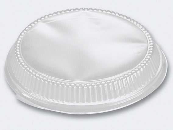Deckel Für Folienbehälter Plus Pack Rund Ø 262 Höhe 40 A-Pet Transparent Pack À 200 Stk Lebensmittelecht
