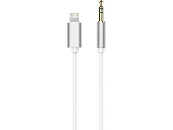 Kabel Oem Aux Lightning Til Jack 3,5 Mm (Mikro) Hvid