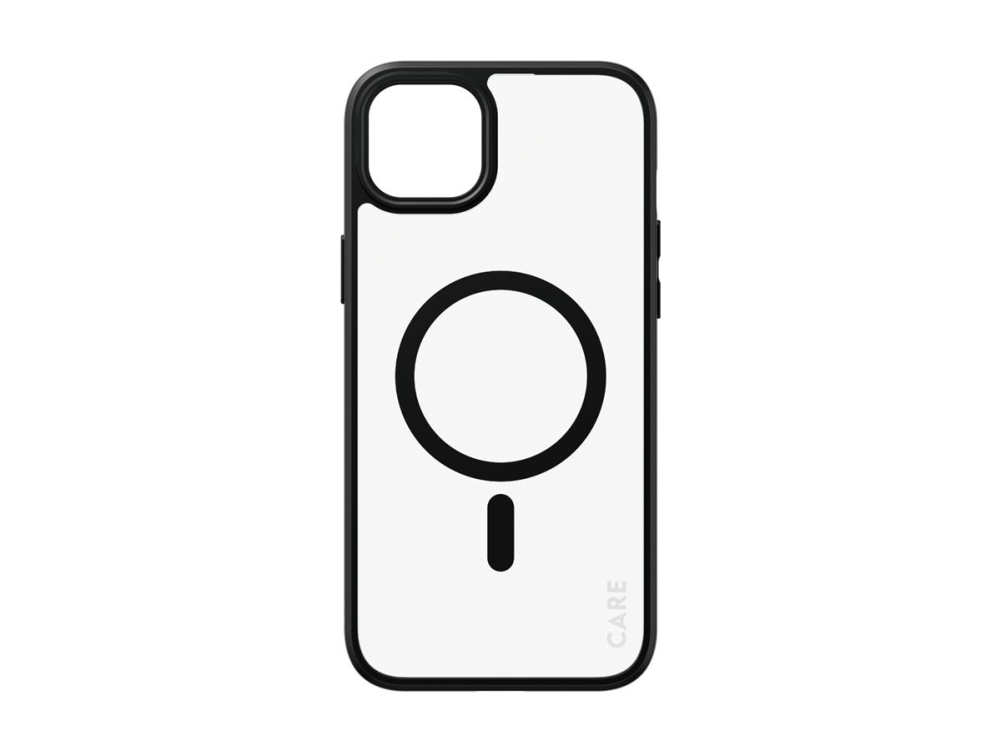 CARE by PanzerGlass Urban Combat - Baksida till mobiltelefon - MagSafe-kompatibilitet - termoplastisk polyuretan (TPU), polykarbonat (PC), oleofob beläggning - svart, transparent - för Apple iPhone 15 Plus | Tele & GPS - Mobil tillbehör - Skydd & Väskor | GameStuff