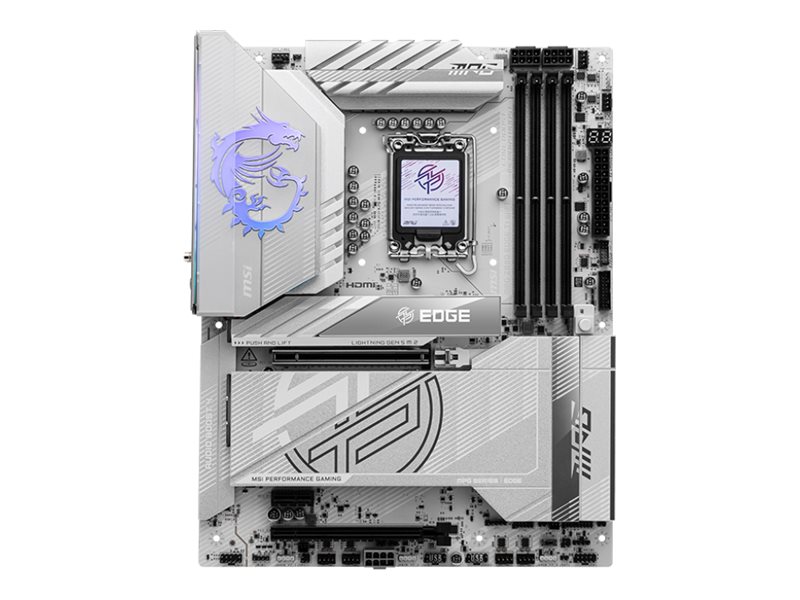 Msi Mpg Z890 Edge Ti Wifi, Intel, Lga 1851 (Socket V1), Intel Core Ultra (Series 2), Intel Lga1851, 256 Gb, Ddr5-Sdram