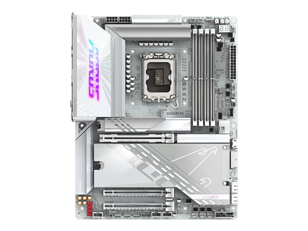 Z890 AORUS PRO ICE Hovedkort - Intel Z890 - Intel LGA1851 socket - DDR5 RAM - ATX