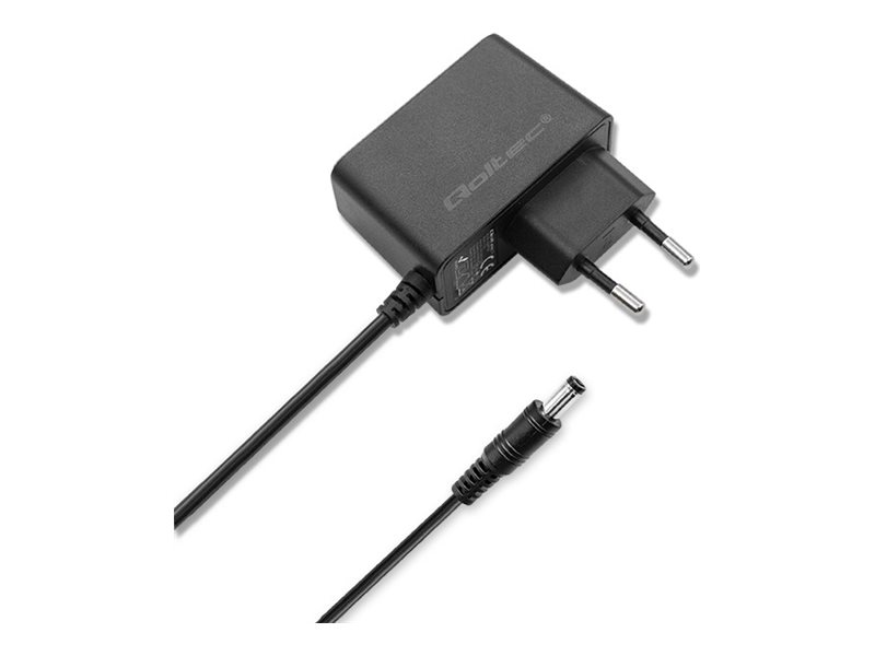 Qoltec - Premium - Strømforsyningsadapter - 15V, 1A, 5.5*2.1 - Ac 220-240 V - 15 Watt