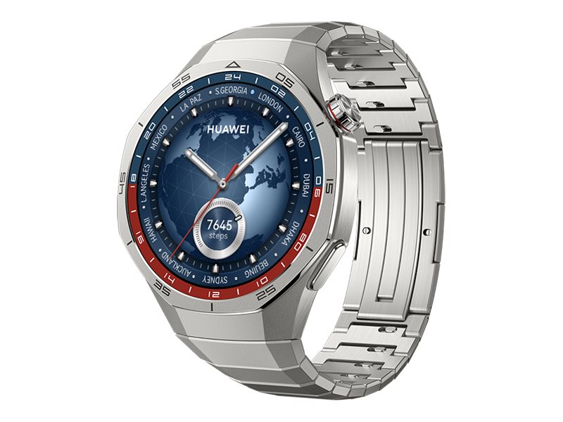 Huawei Watch GT 5 Pro - 46 mm - titan - smart klocka med rem - handleds: 140-210 mm - display 1.43 - NFC, Bluetooth - 97 g  - titan